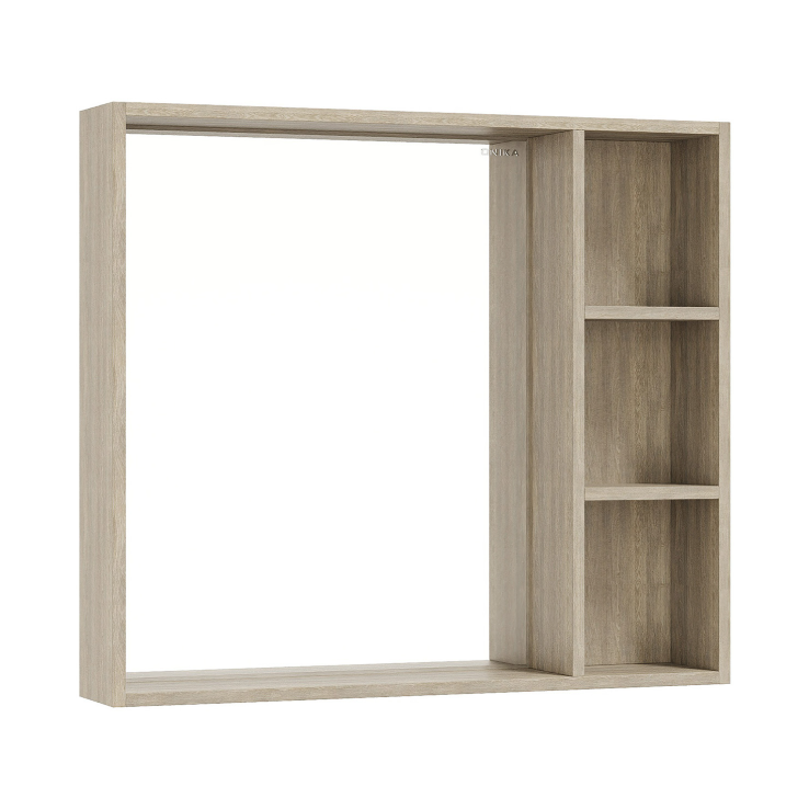 Зеркало-шкаф Onika Тимбер 90 дуб сонома