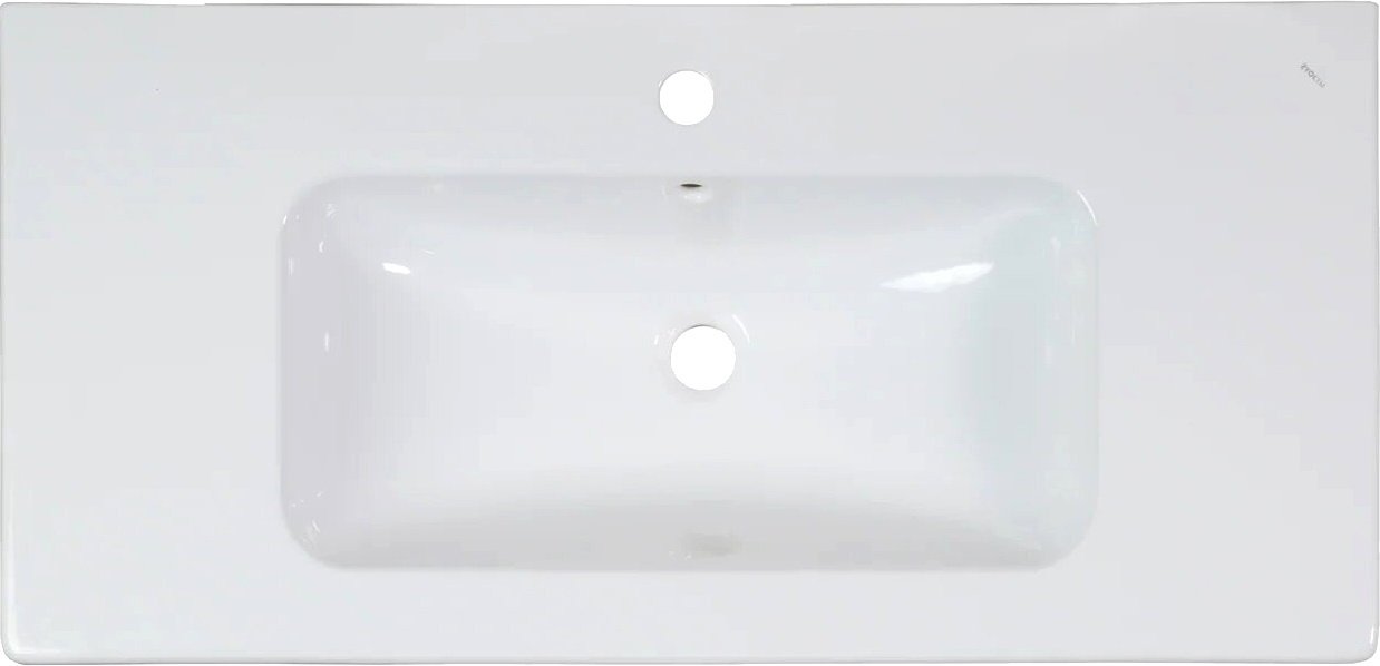 Тумба с раковиной подвесная Dreja Euphoria 100 см, бежевый