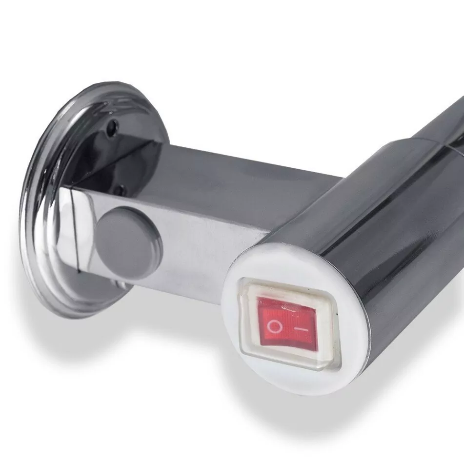 Полотенцесушитель электрический Energy Bravo2 650x400 хром