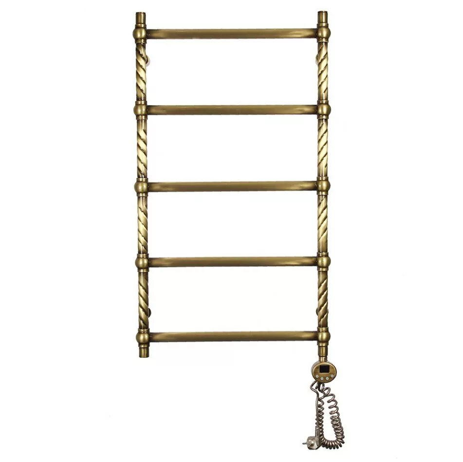 Полотенцесушитель электрический Domoterm Винтаж П5 500х950 ER правый, античная бронза