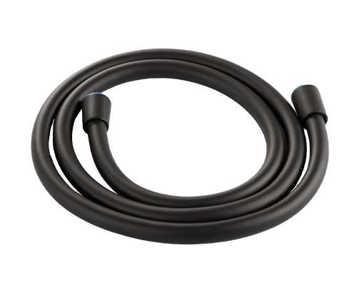 Шланг для душа WasserKraft A241, Пвх, 120 см, черный Soft-touch