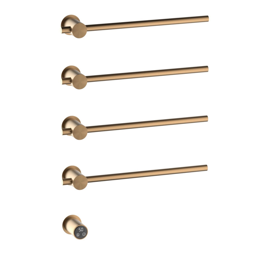 Полотенцесушитель электрический, встроенный Timo Saona 040/19SM розовое золото