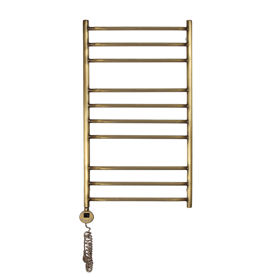 Полотенцесушитель электрический Domoterm Медея П10 500х900 АБР EL античная бронза