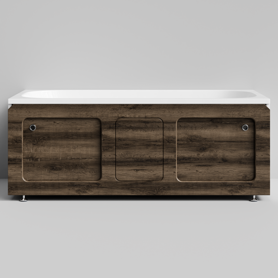 Экран под ванну Vod-ok Хит 150 раздвижной Дуб крымский коричневый