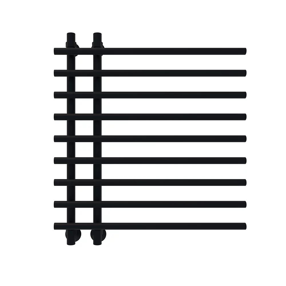 Полотенцесушитель водяной Veconi Tufo, 70/10/80, черный