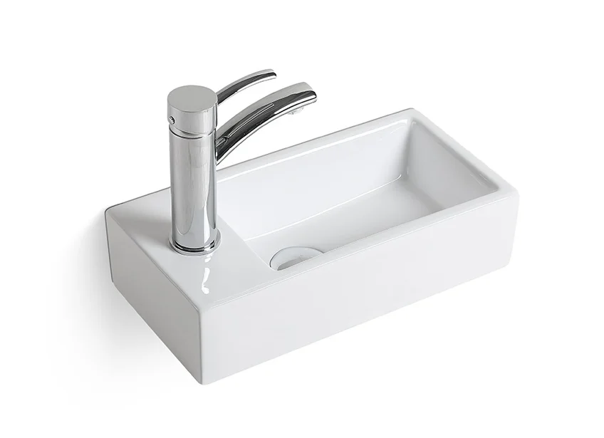 Раковина SantiLine SL-2009 R накладная, белая