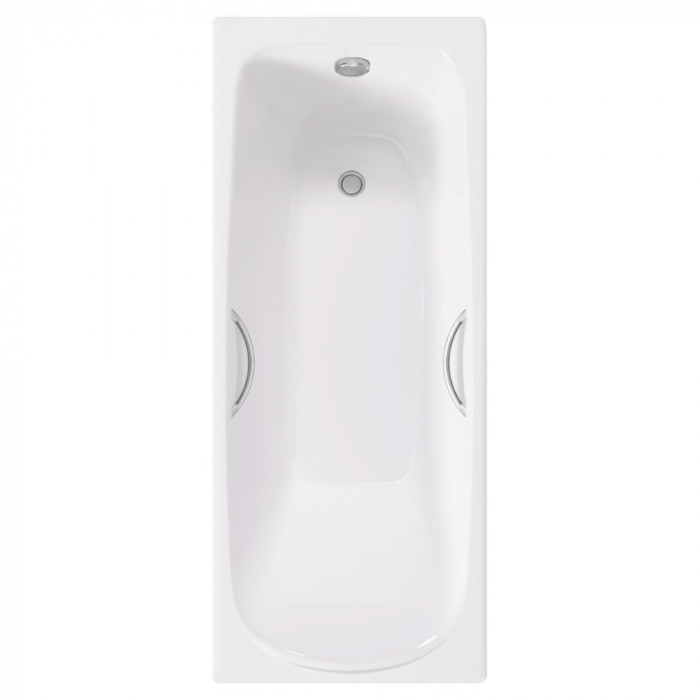 Ванна чугунная Delice Fusion 170х70 с отверстиями под ручки DLR230647R