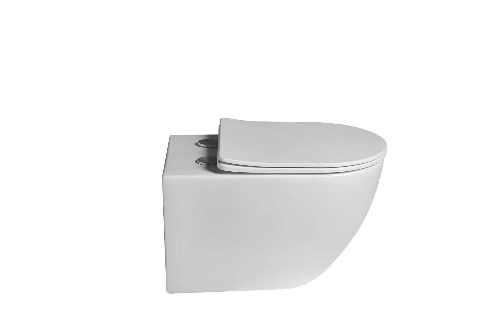 Унитаз SantiLine SL-5002MW подвесной, с микролифтом, белый матовый