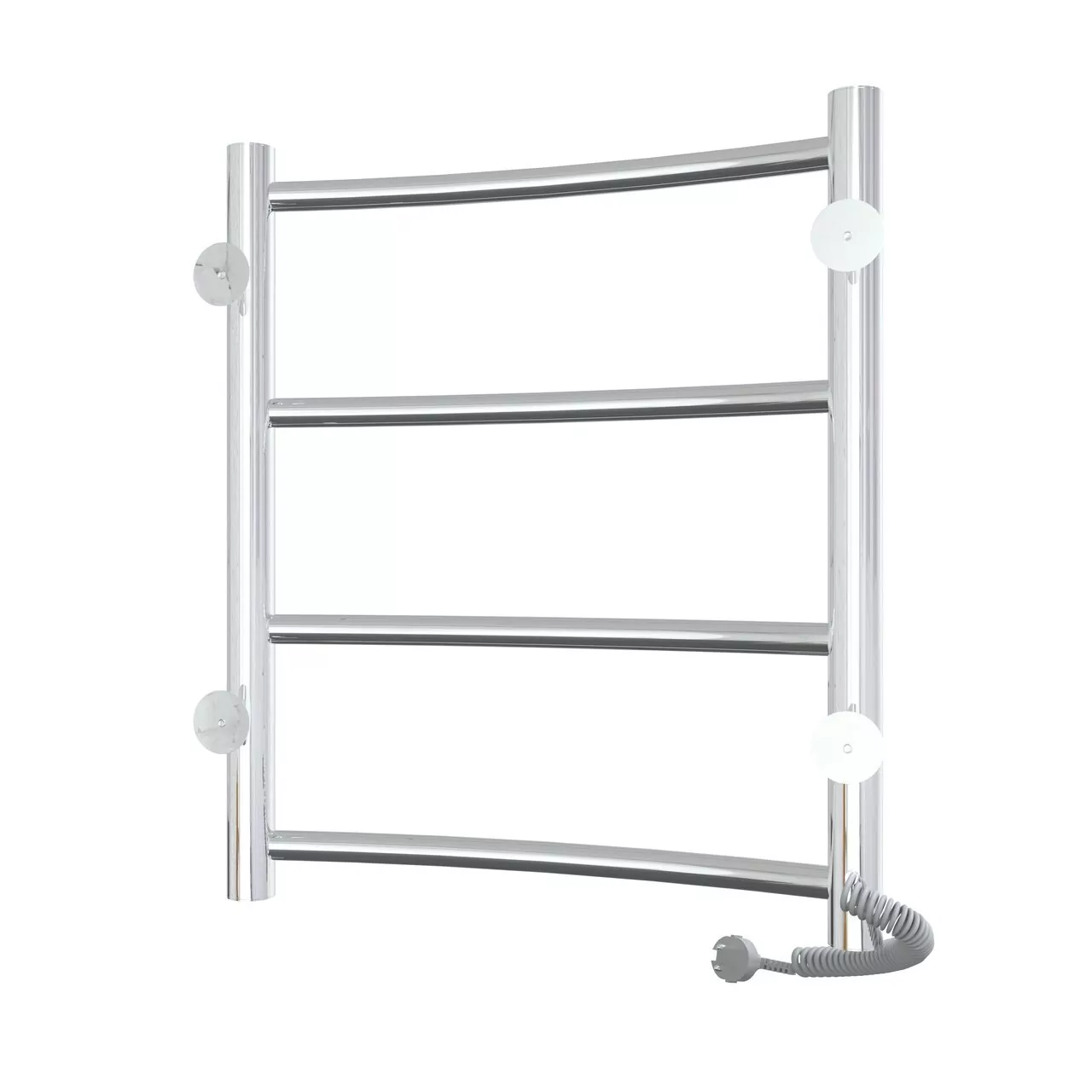 Полотенцесушитель электрический Laris Классик П4 400х500 с терморегулятором, левый, хром