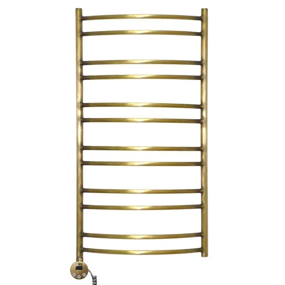 Полотенцесушитель электрический Domoterm Калипсо П12 500x985 L левый, античная бронза