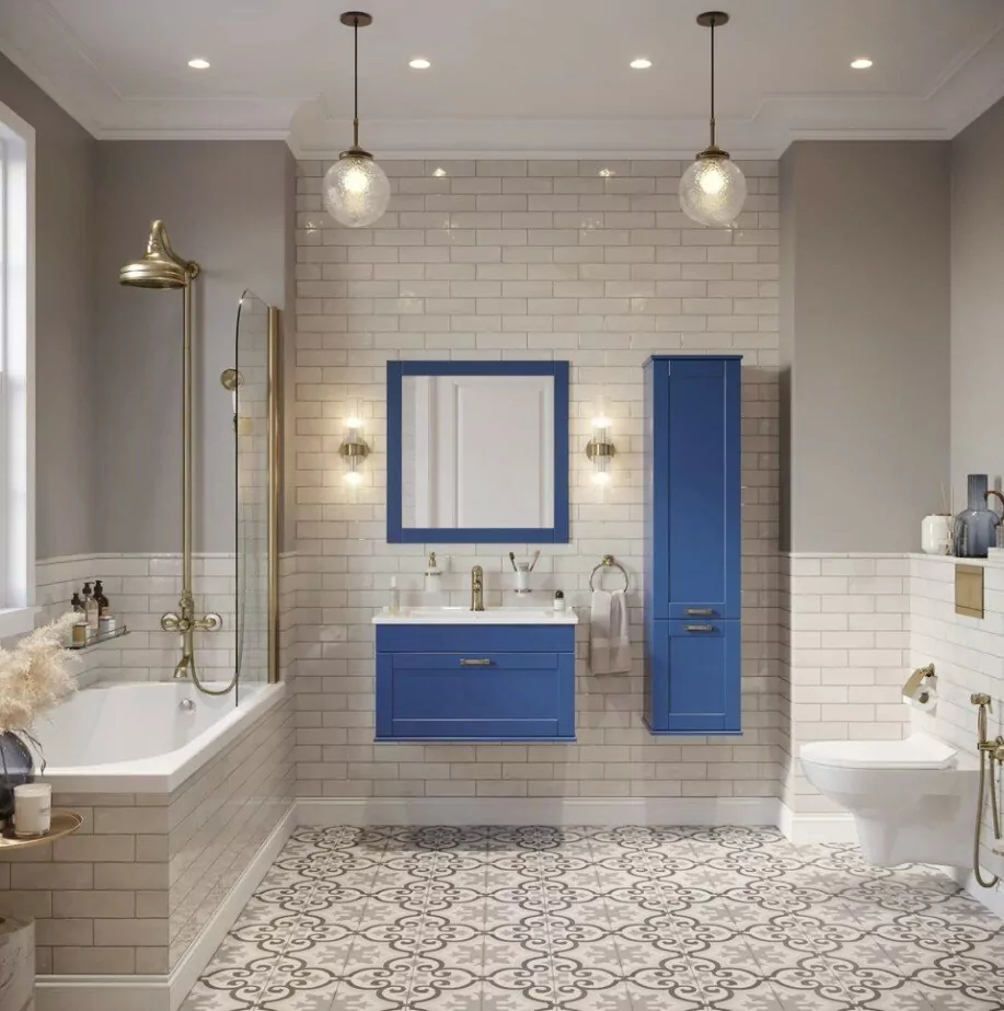 Зеркало Sanflor Ванесса 75 индиго