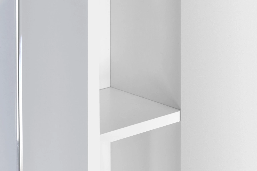 Зеркало со шкафчиком Aquaton Онда 55 R белый