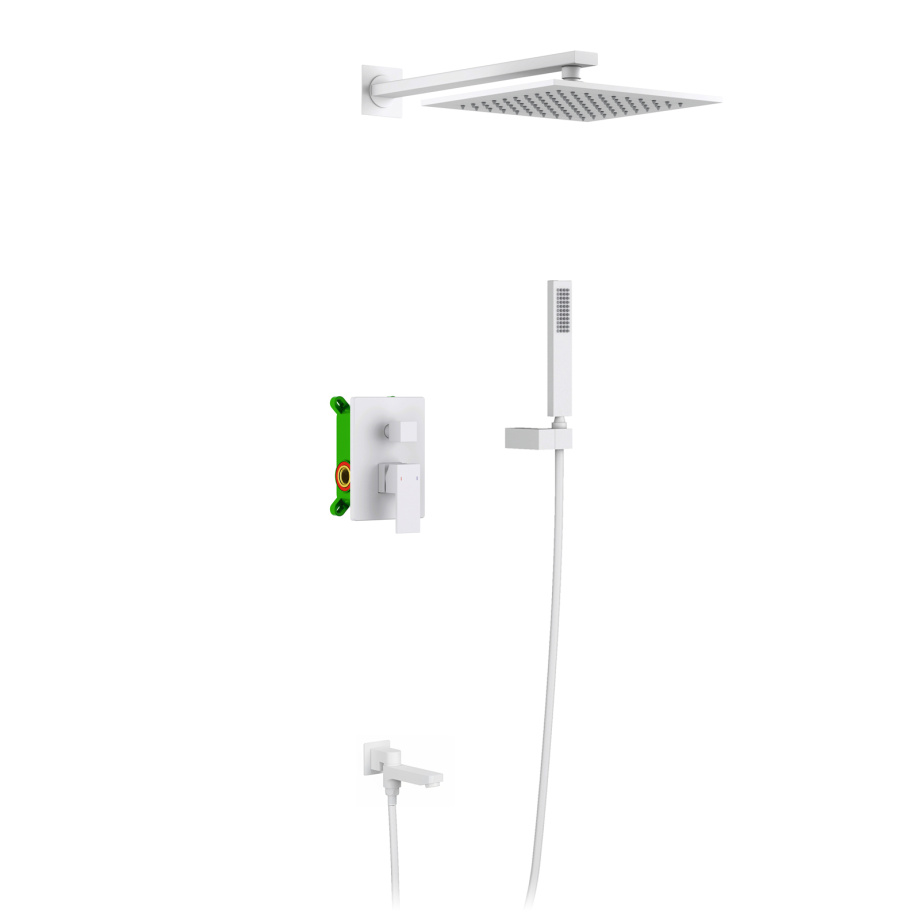 Душевая система встроенная Timo Selene SX-3069/16SM белый матовый