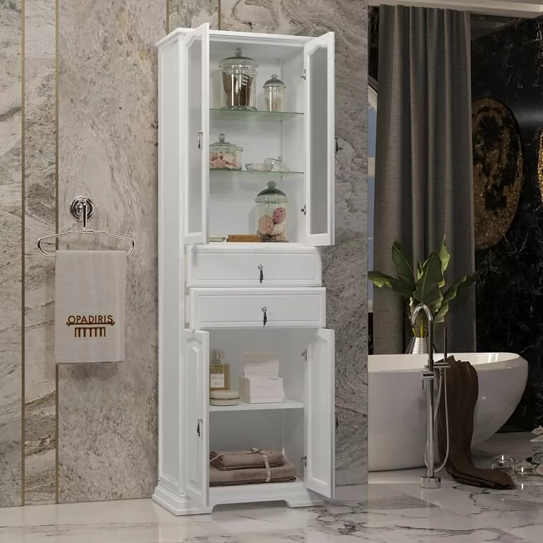 Пенал Opadiris Риспекто 60 белый матовый