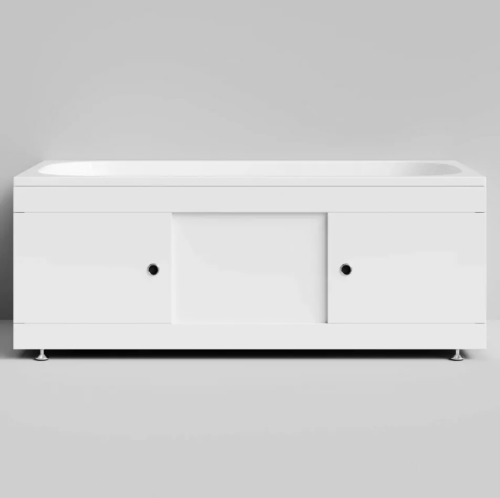 Экран под ванну купе Vod-ok 150 раздвижной белый + 13 цветов