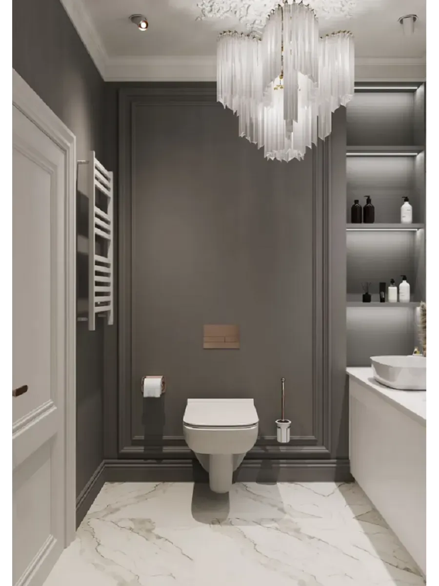 Унитаз подвесной безободковый Terminus Ното 550х350 белый