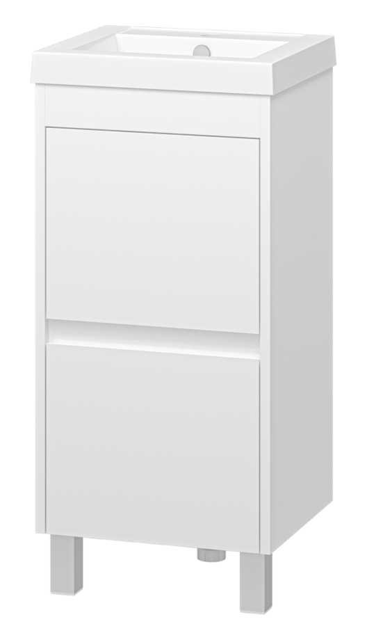 Тумба с раковиной Misty Алиса 40 белый