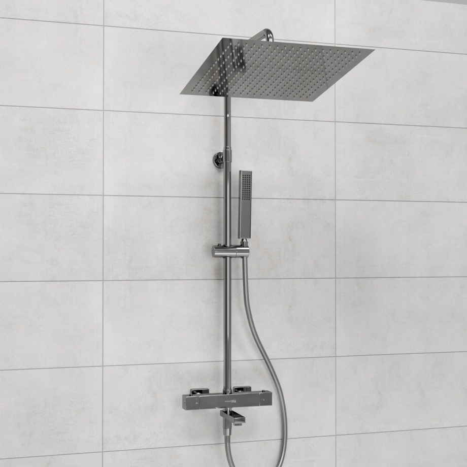 Душевая стойка WasserKraft A199.119.103.087.CH Thermo хром