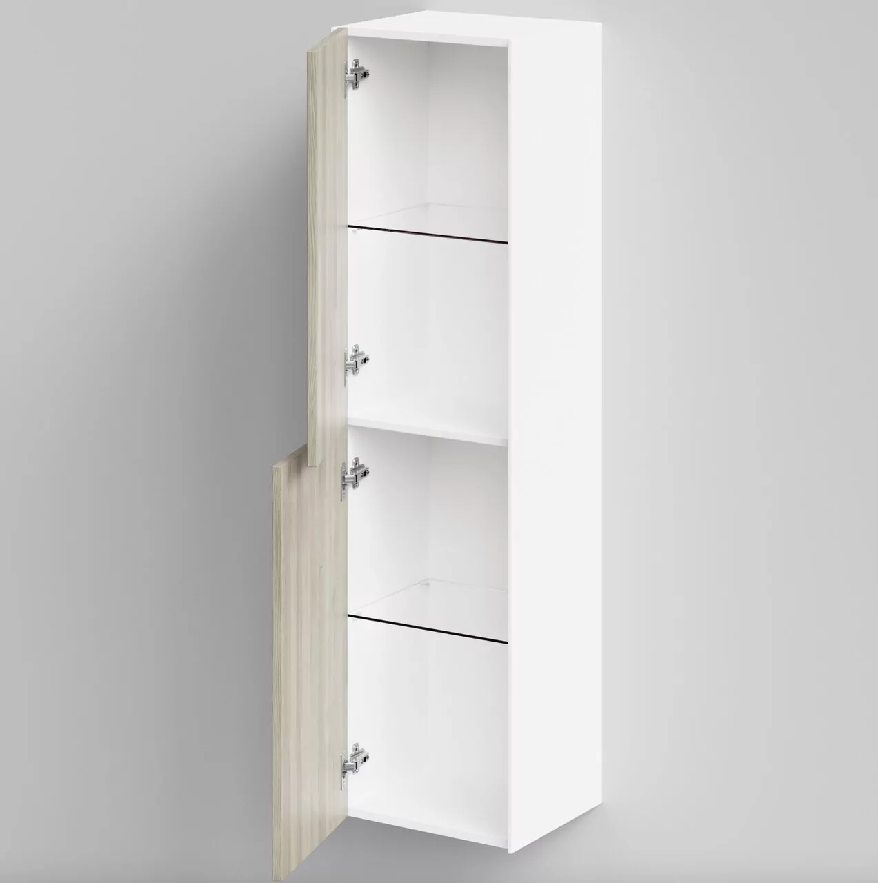 Пенал Vod-ok Катарини 40 L/R подвесной, дуб + 6 цветов