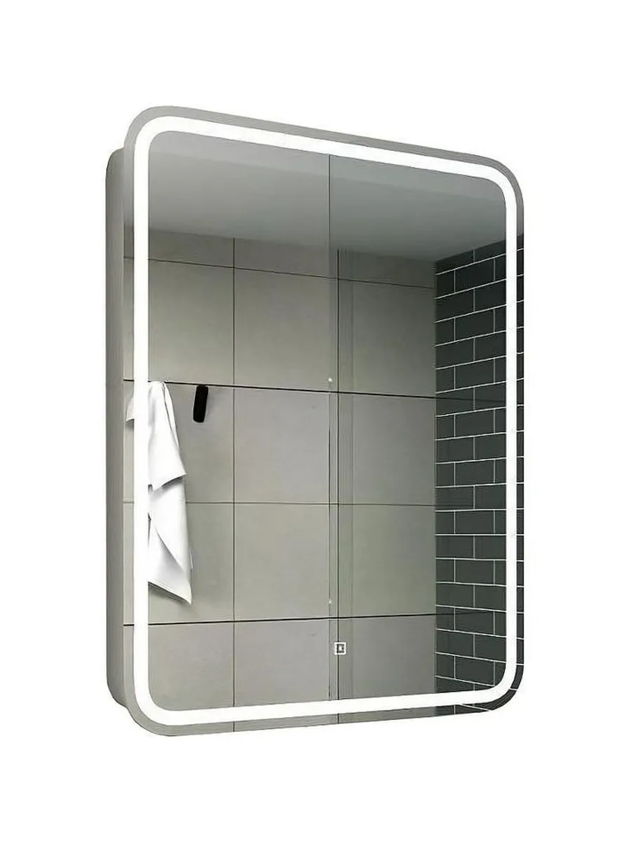 Зеркало - шкаф Relisan Angelica с подсветкой 600х800