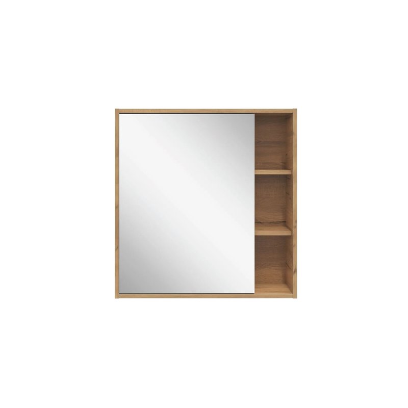 Зеркальный шкаф SanStar Lavanti/Graffa/Diva/Модена 70 универсальный, Дуб вотан