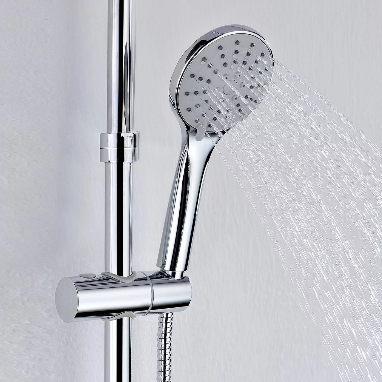 Душевая стойка WasserKraft A066 хром