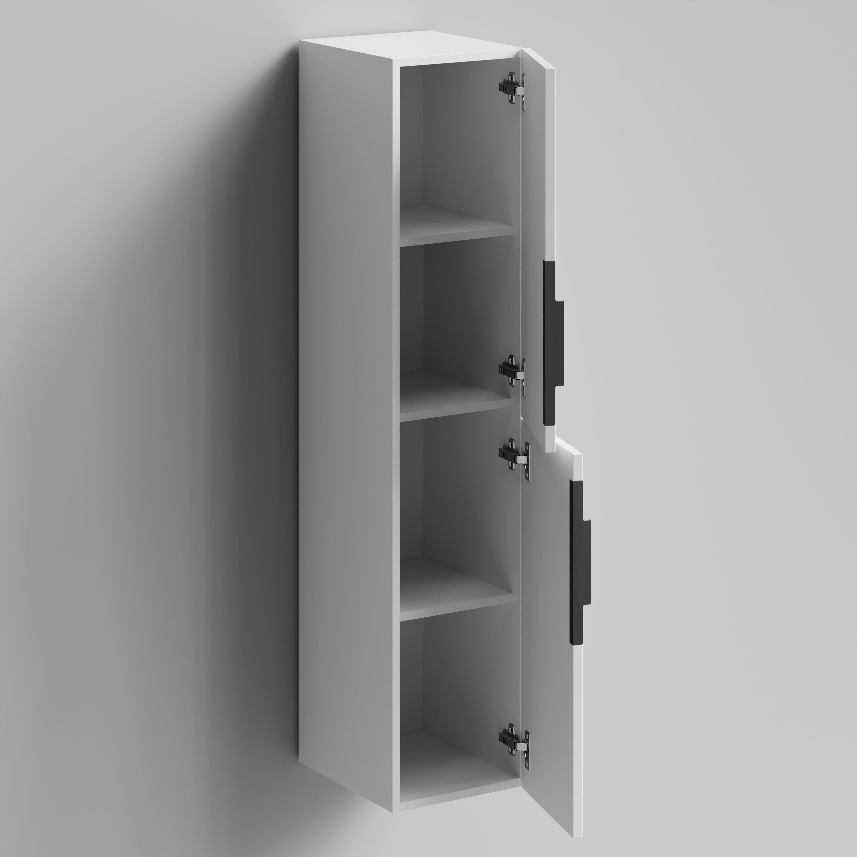 Пенал Vod-ok Дольче 30 L/R, 2 двери, подвесной, белый + 13 цветов