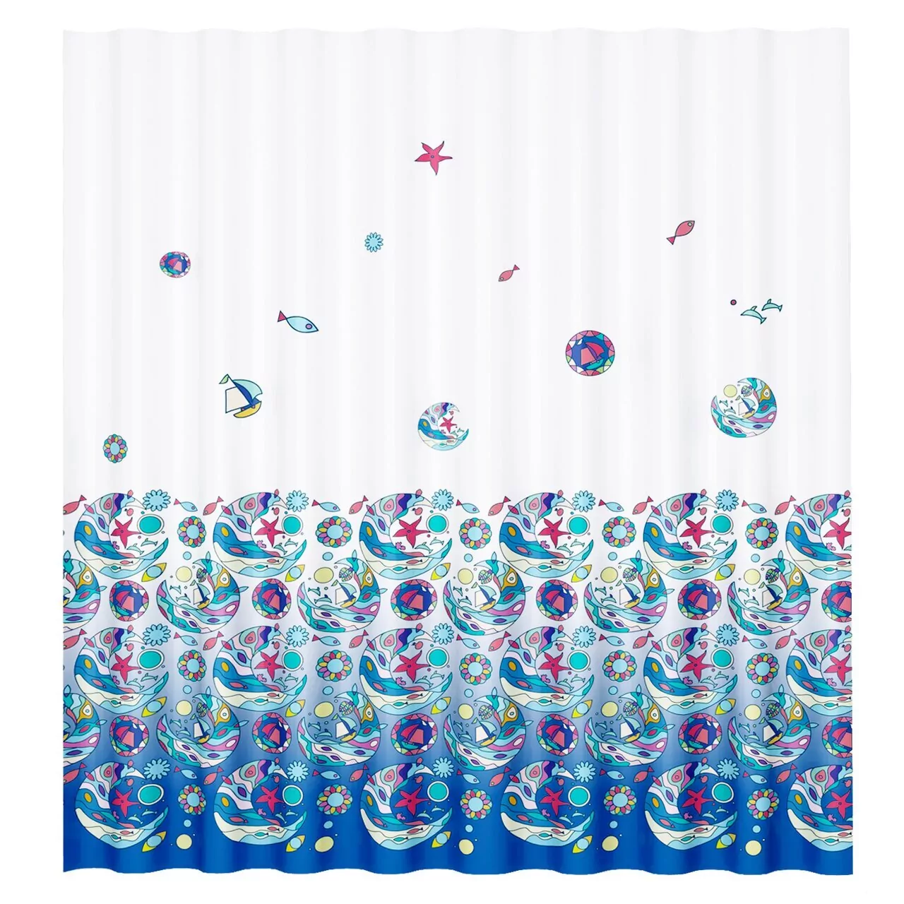 Тканевая шторка WasserKraft Salm SC-13101