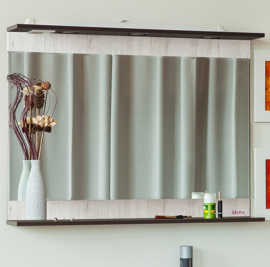 Зеркало Sanflor Толедо 105 венге, орегон