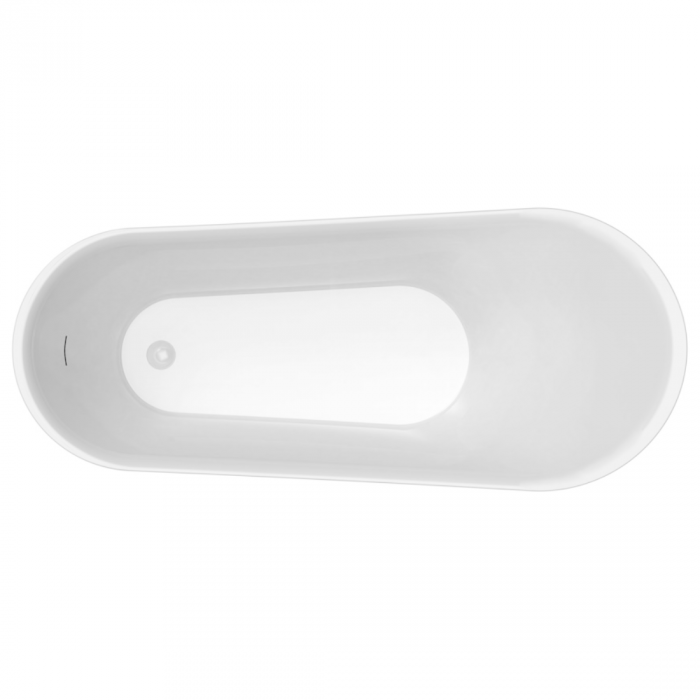 Ванна акриловая Delice Vintage 162х69 DLR440105Gr серый матовый