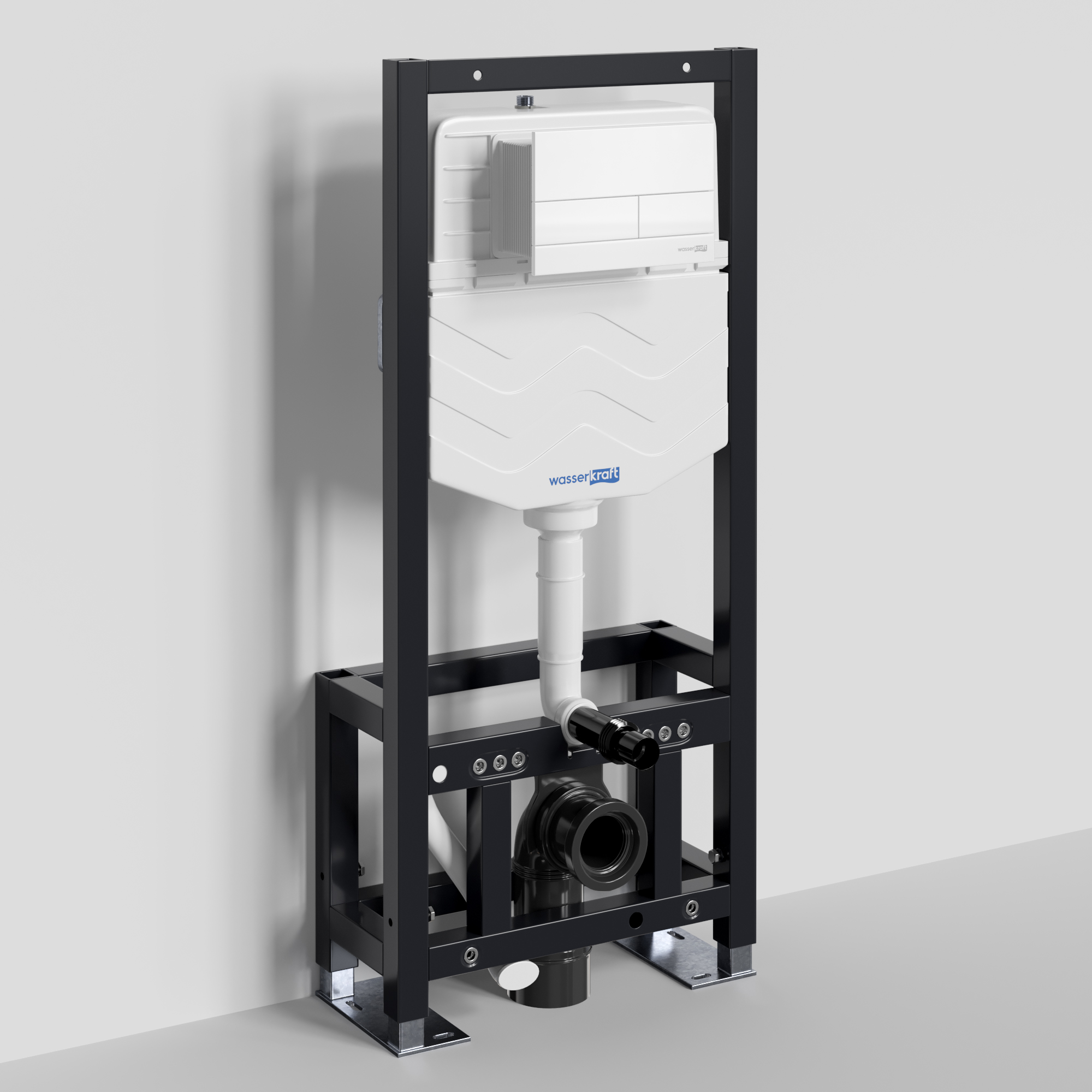 Инсталляция WasserKraft Dill 61TLT.010.ME.WM04 для подвесного унитаза, с кнопкой