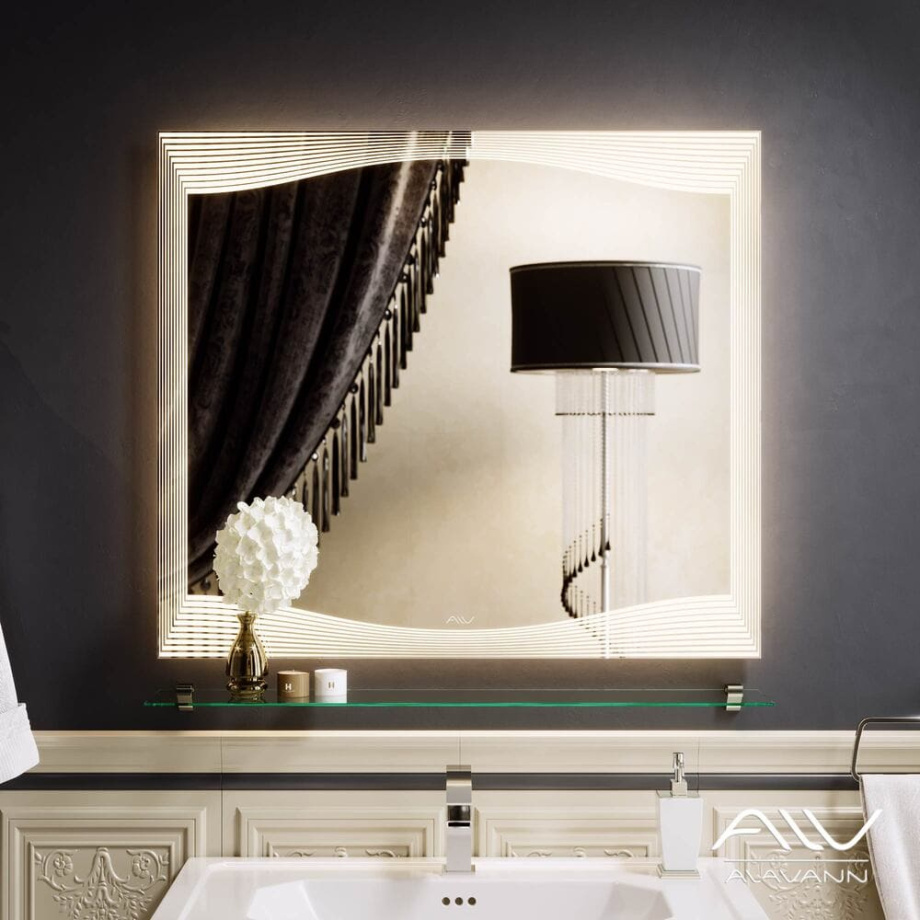 Зеркало Alavann Monaco 90 свет, ИК выключатель