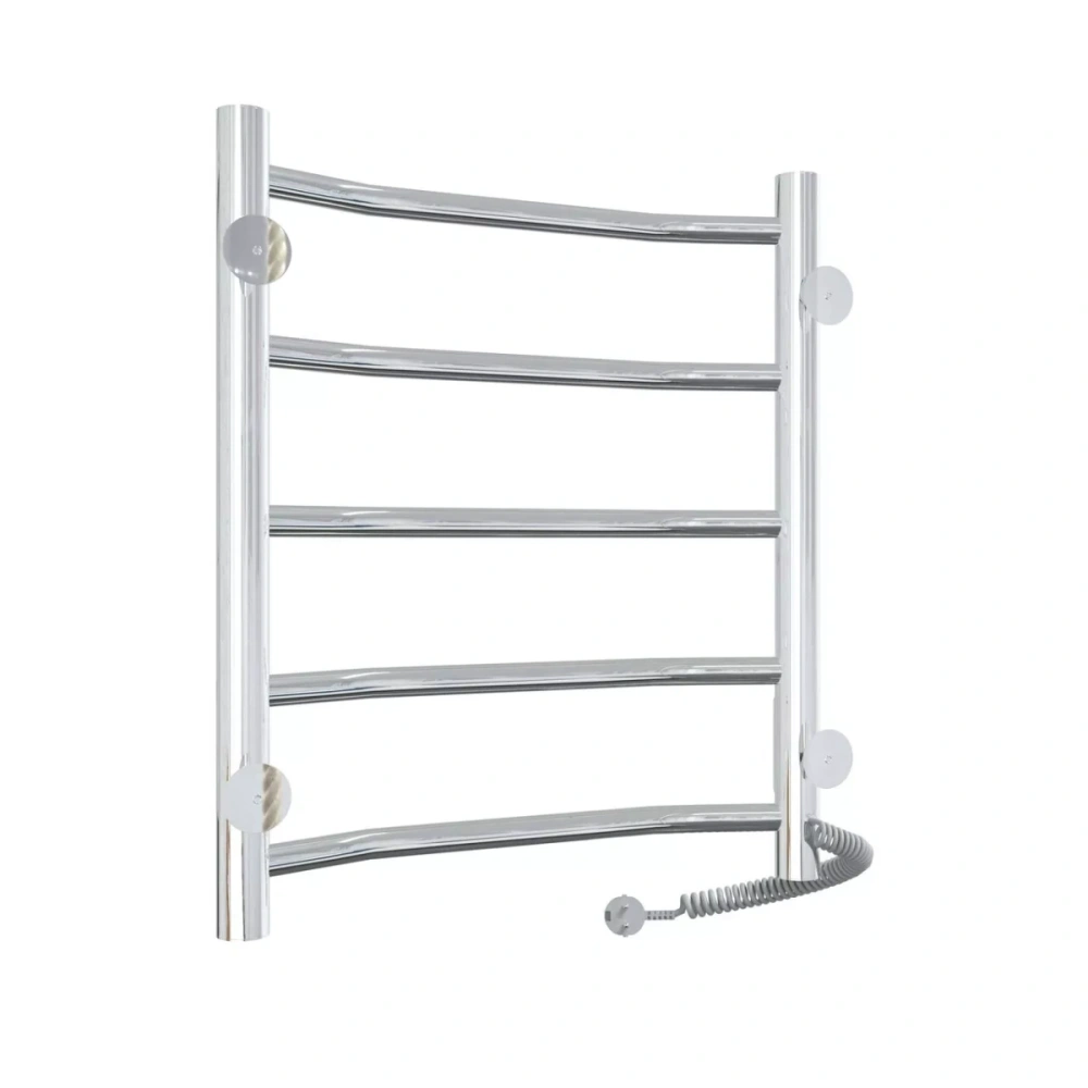 Полотенцесушитель электрический Laris Виктория П5 400х500 с терморегулятором, левый, хром от магазина Vanna-Vanna.ru!