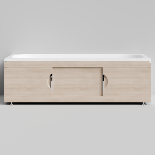 Экран под ванну Vod-ok Топ 180 раздвижной, дуб