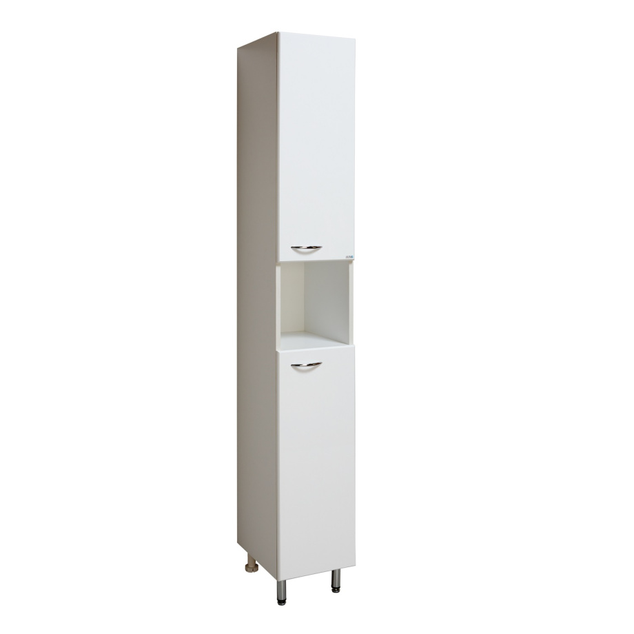 Пенал Runo 28 L/R, напольный, универсальный, белый