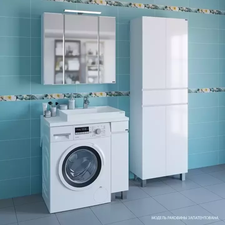 Раковина Санта Юпитер 800х500 R белая от магазина Vanna-Vanna.ru!