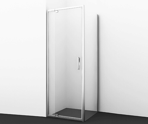 Душевой уголок WasserKraft Berkel 48P29 80х100 прямоугольный, без поддона, прозрачное стекло, хром