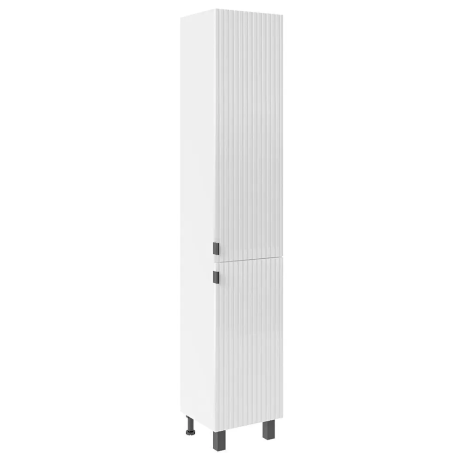 Пенал Асб-мебель Дора 35 R напольный, белый