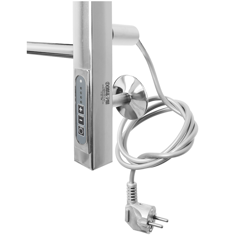 Полотенцесушитель электрический Domoterm DMT Квадро П8 500x800 EK R хром