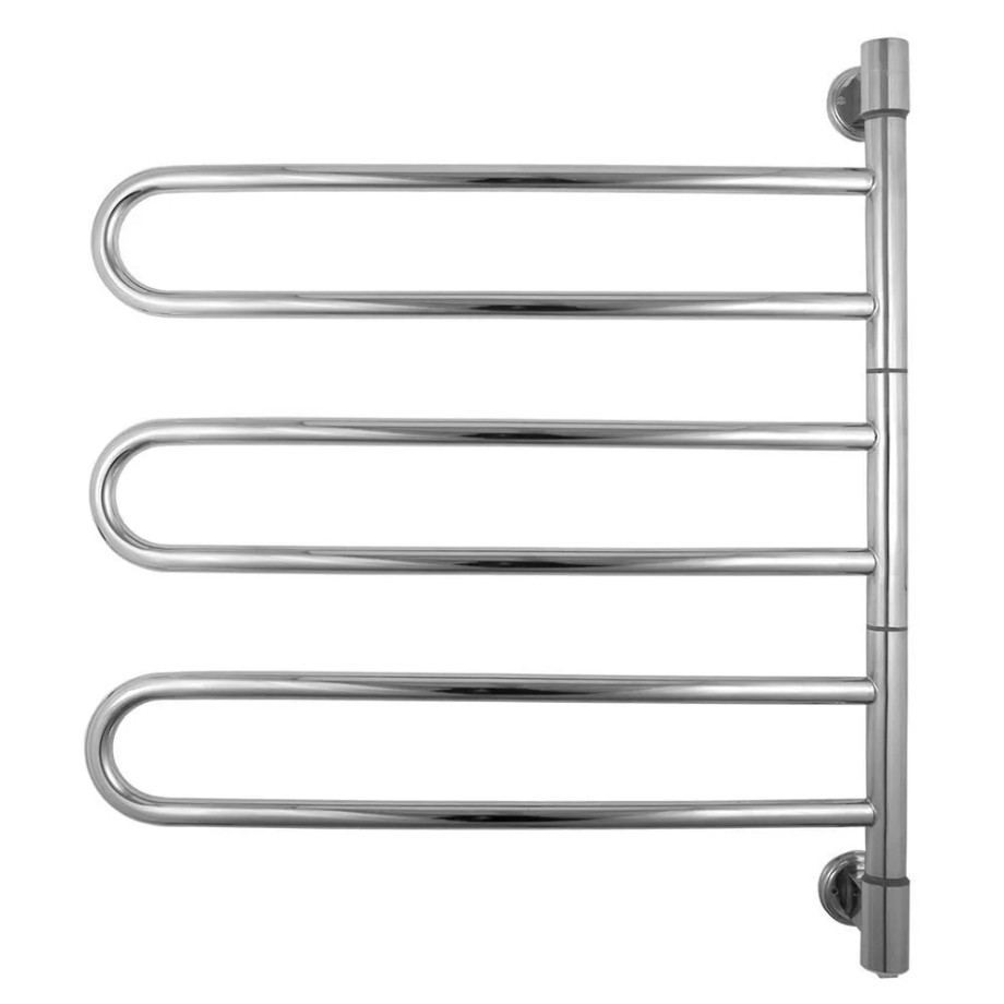 Полотенцесушитель электрический Energy U chrome G3 63.5х74 поворотный, хром