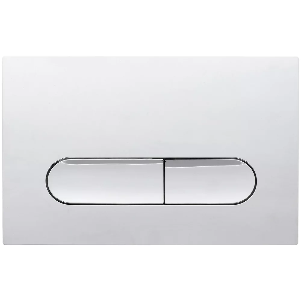 Кнопка смыва Veconi FLUSH V3, FLV3-C, 240х162х9, пластик, хром глянец