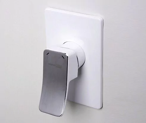 Душевой комплект WasserKraft Aller A12667WHITE хром