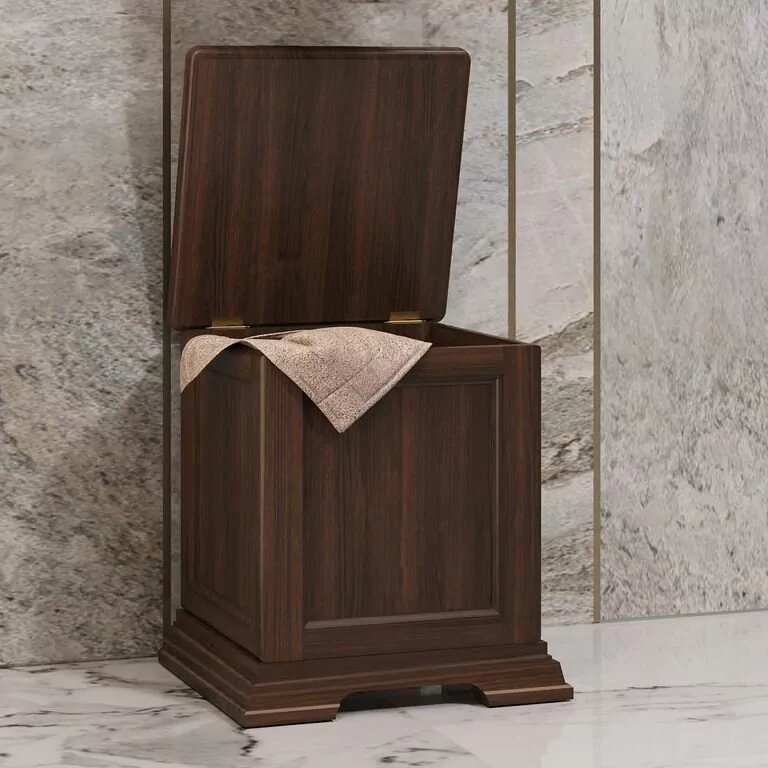 Тумба-комод Opadiris Риспекто 40 с откидной крышкой, орех антикварный