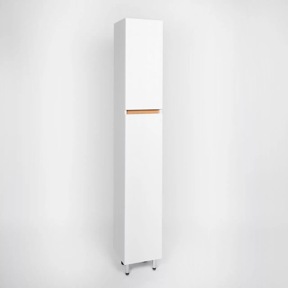 Пенал напольный Viant Мальта 30 L/R белый/дуб вотан