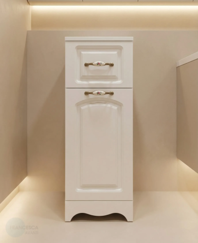 Тумба-комод Francesca Империя 30 L/R, белая