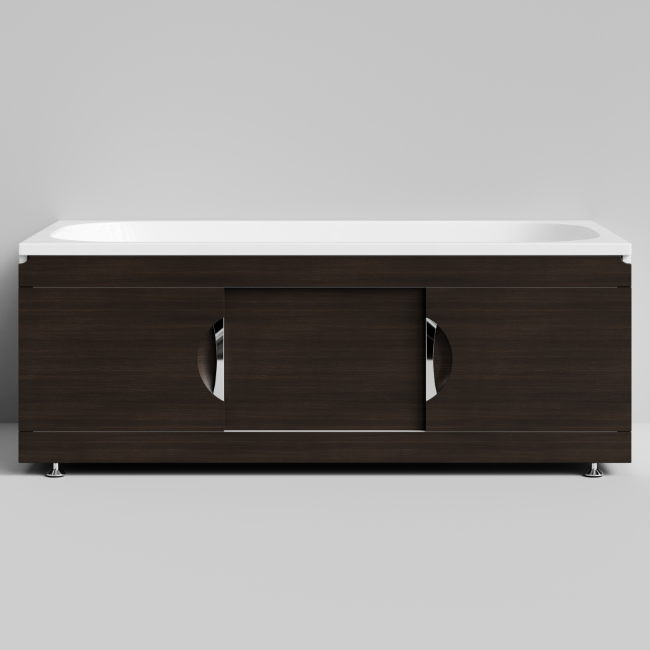 Экран под ванну Vod-ok Топ 150 раздвижной Палисандр