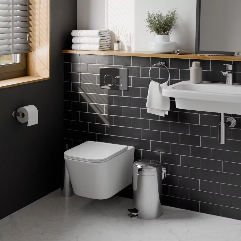 Кнопка смыва Iberica Blanca ESTI-O IB.B083.003.002 механическая, хром