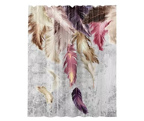 Тканевая шторка WasserKraft Rossel SC-57103