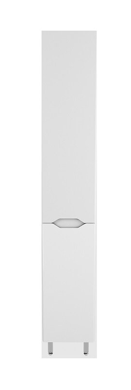 Пенал Style Line Марелла 30 L напольный, с корзиной, белый матовый