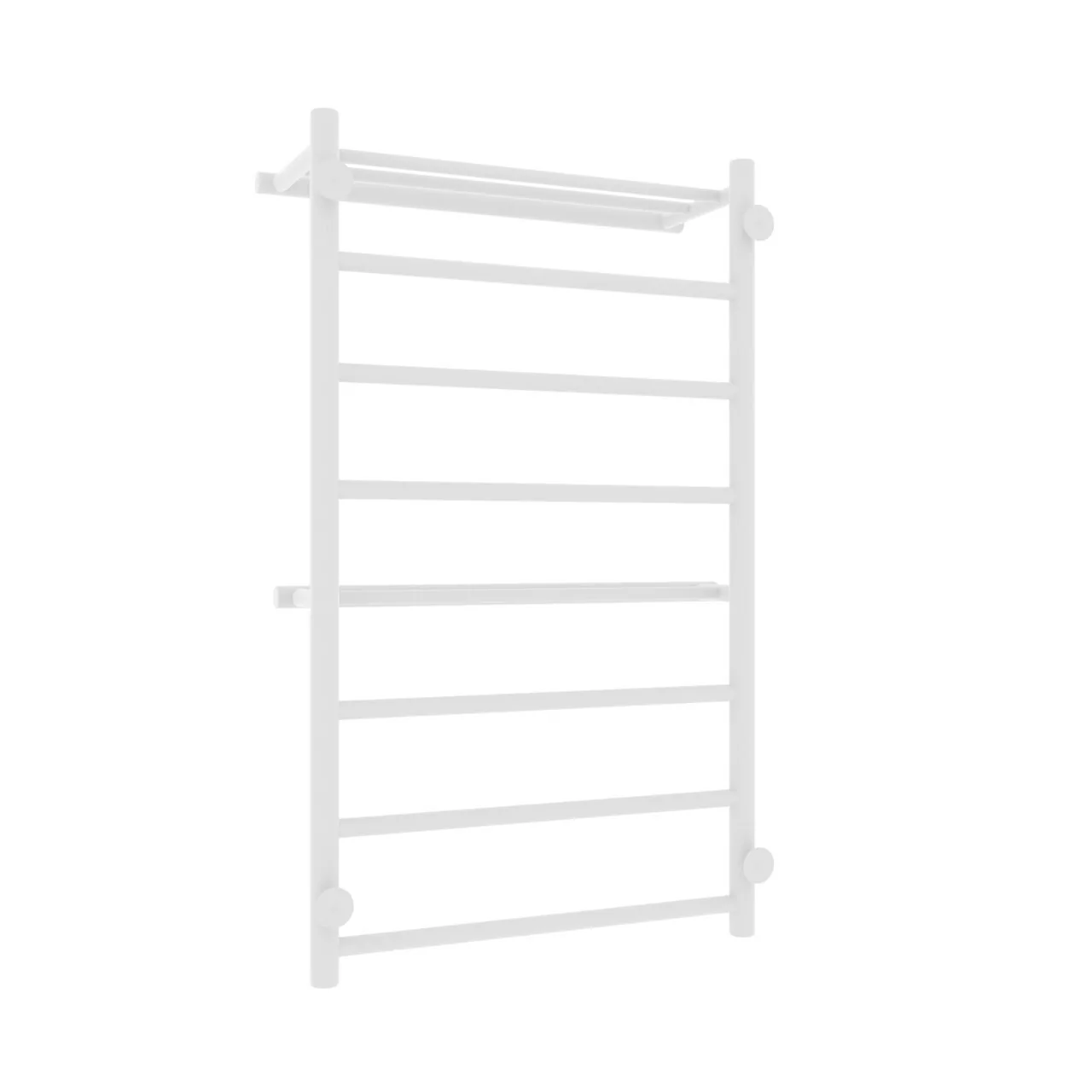 Полотенцесушитель водяной Laris Лавина П9 500х800 с полкой, белый матовый